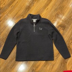 Sz small Victoria’s Secret PINK Sherpa quarter zip